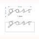 gair jumbo paper clips, extra large paper clips