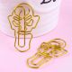 mask shaped paper clips, cute decorative paper clips