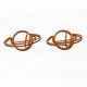 cute planet decorative paper clips, earth shaped paper clips
