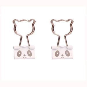 bear cub decorative binder clips, custom binder clips