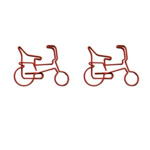 vehicle bicycle shaped paper clips, bike promotional paper clips