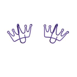 fun crown shaped paper clips, cute decorative paper clips for gifts & office