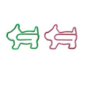 Scottie Dog decorative paper clips, animal shaped paper clips for gifts
