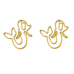 sea-maid shaped paper clips, mermaid decorative paper clips for kids & gifts
