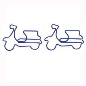 scooter decorative paper clips, shaped paper clips