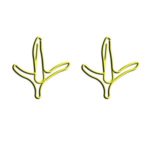 turkey jumbo paper clips, duck decorative paper clips for gifts & documents
